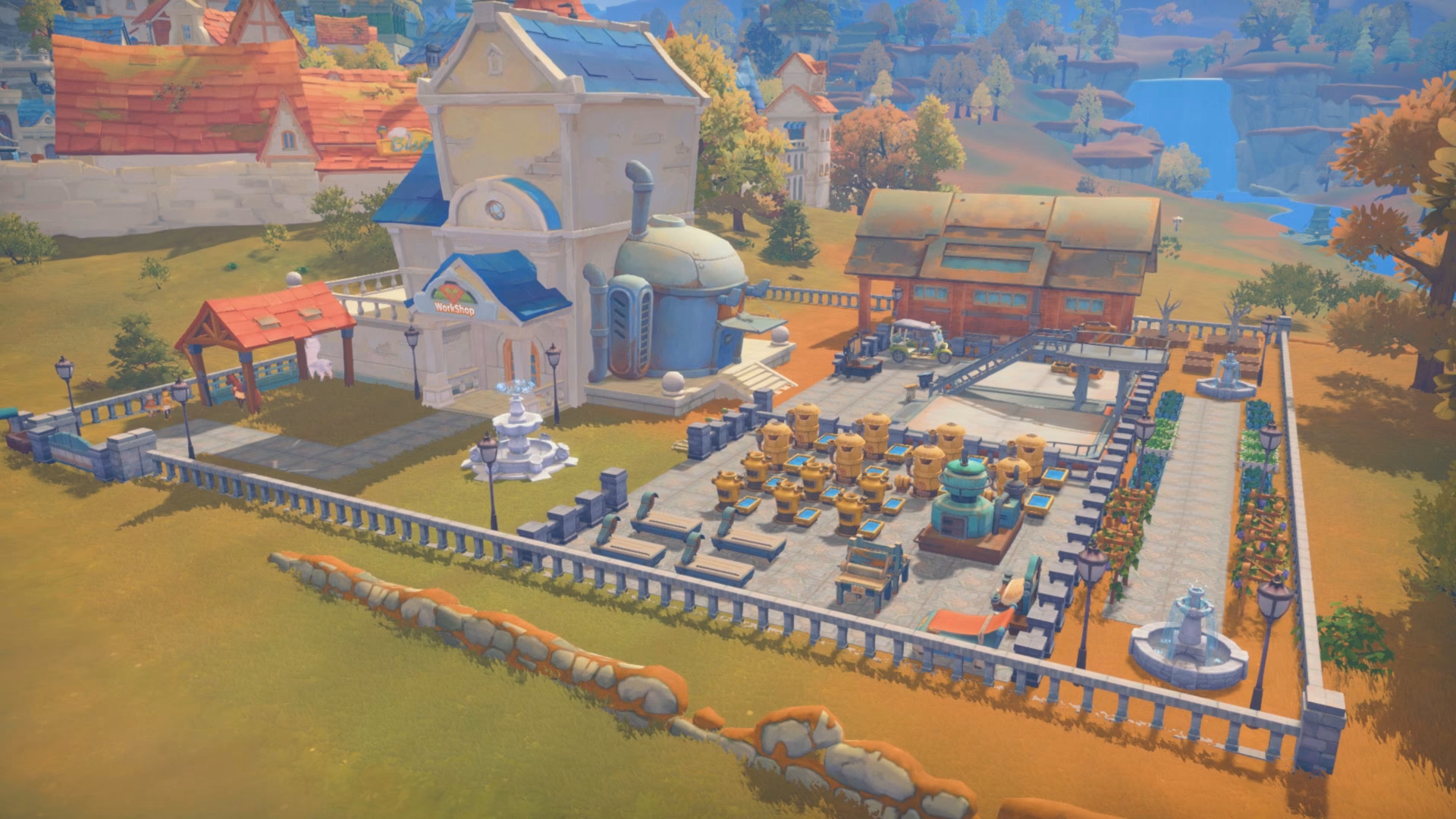 ¿Dónde está la ficha de la IA en my Time at Portia?