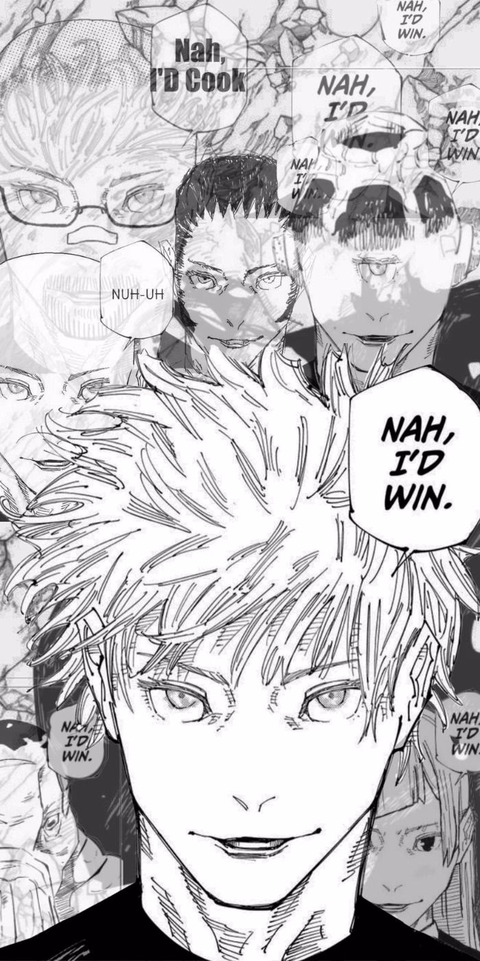 Who said Nah I'd win in Jujutsu Kaisen?