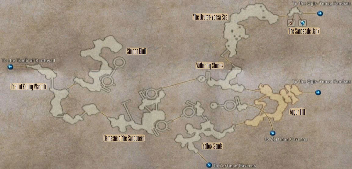 Why is it called the Great Yensa Sandsea?