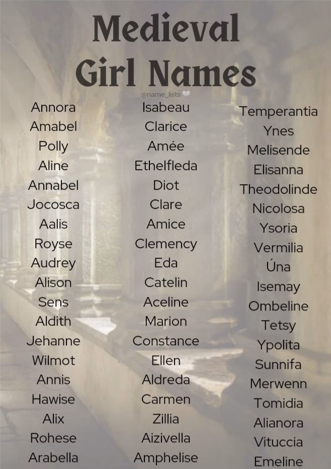 ¿Cómo elegir un nombre medieval para tu hijo?