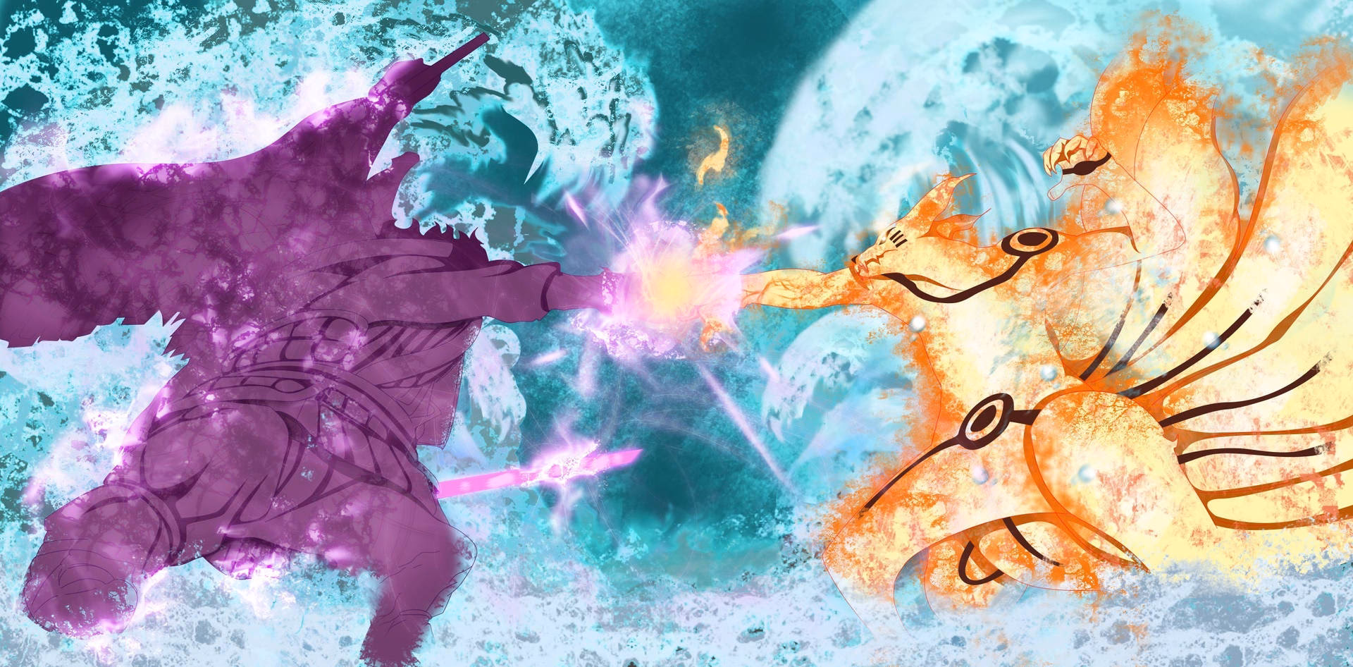 How many Naruto vs Sasuke wallpapers are there?