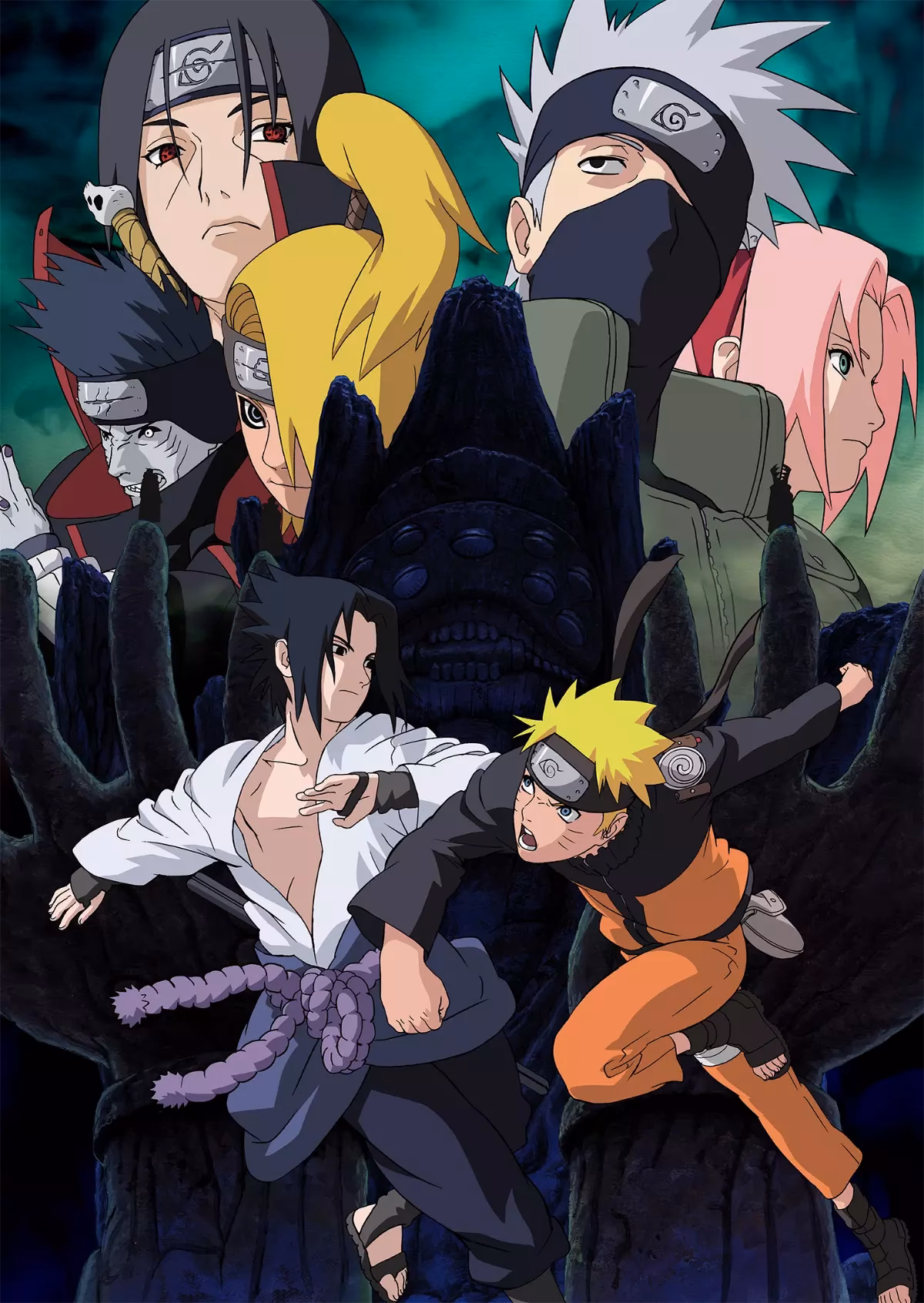 ¿Cuál es el ranking de Naruto Shippuden?