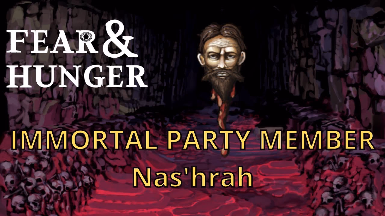 Does nas'hrah count as a party member in fear & hunger 2?