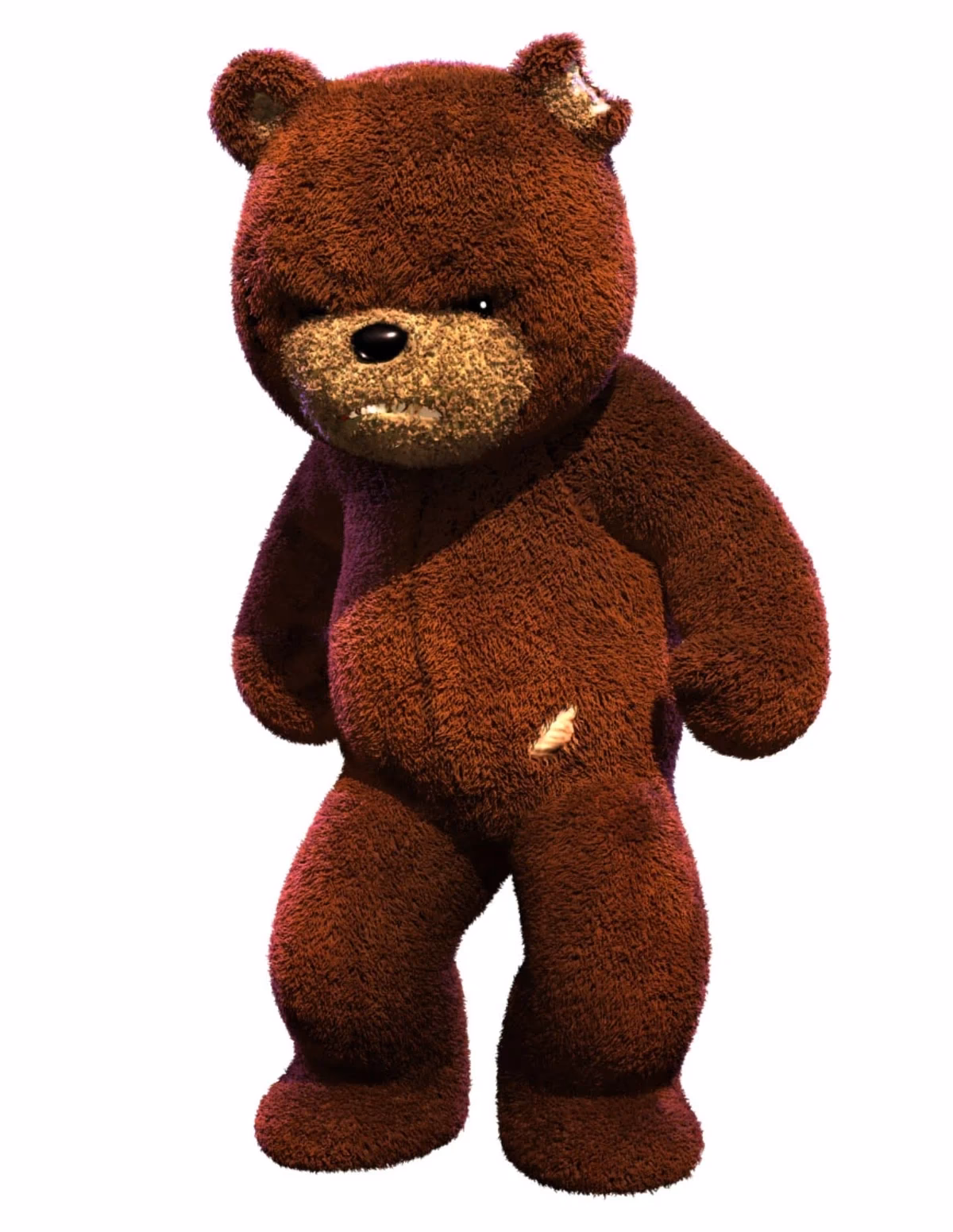 Is Naughty Bear based on a true story?