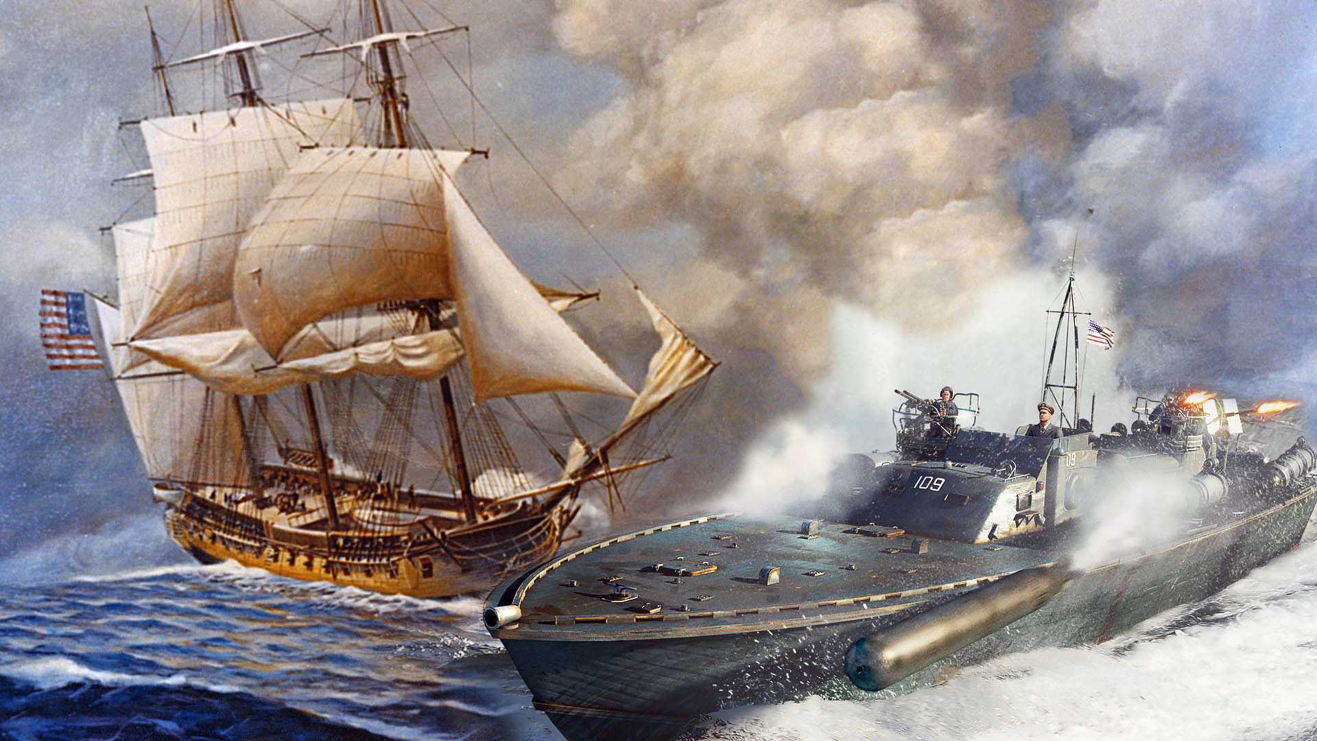 What is the new naval battle?