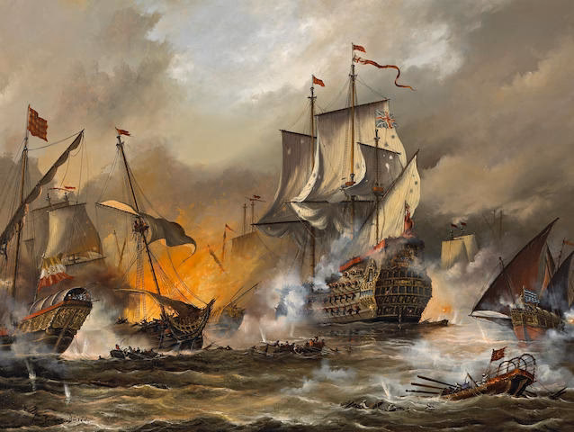 What does naval battle mean?