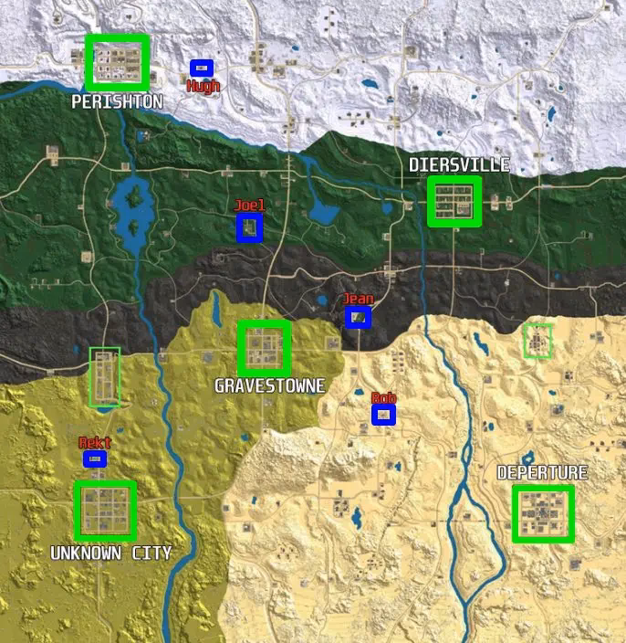 What is a Navezgane map?