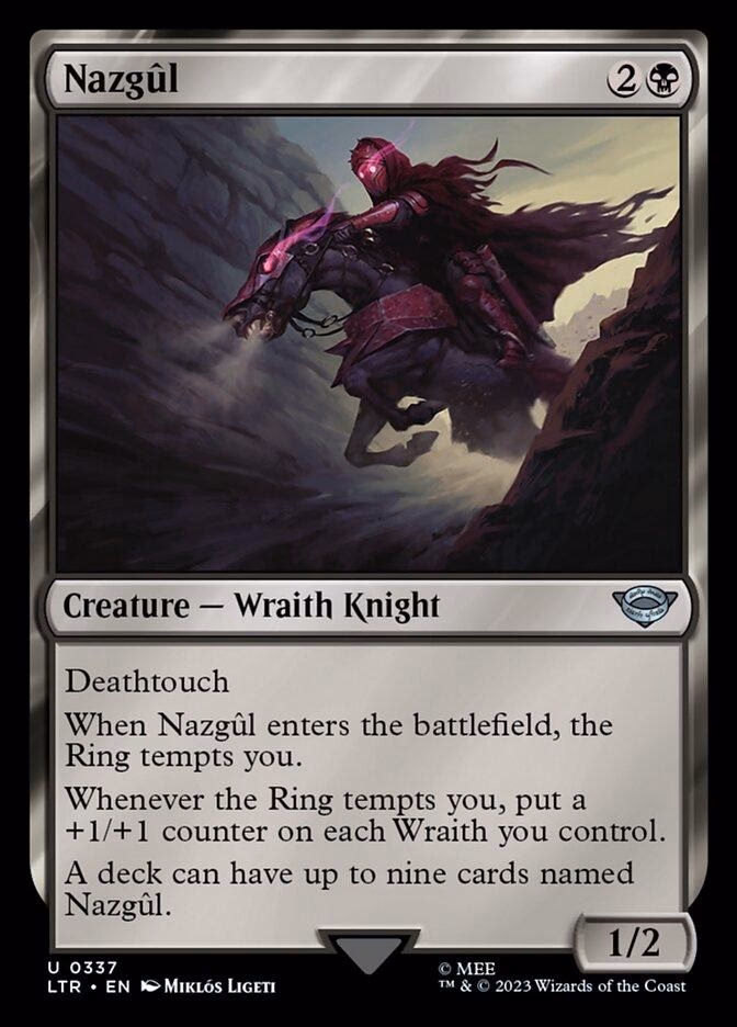 How much does MTG Nazgûl cost?