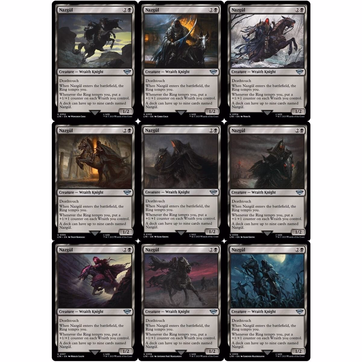 How many Nazgûl can a deck have?