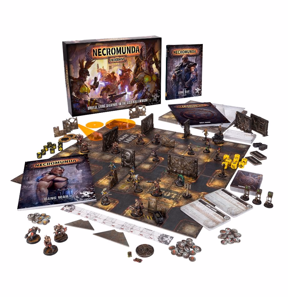 What is the story mode in Necromunda Underhive Wars?