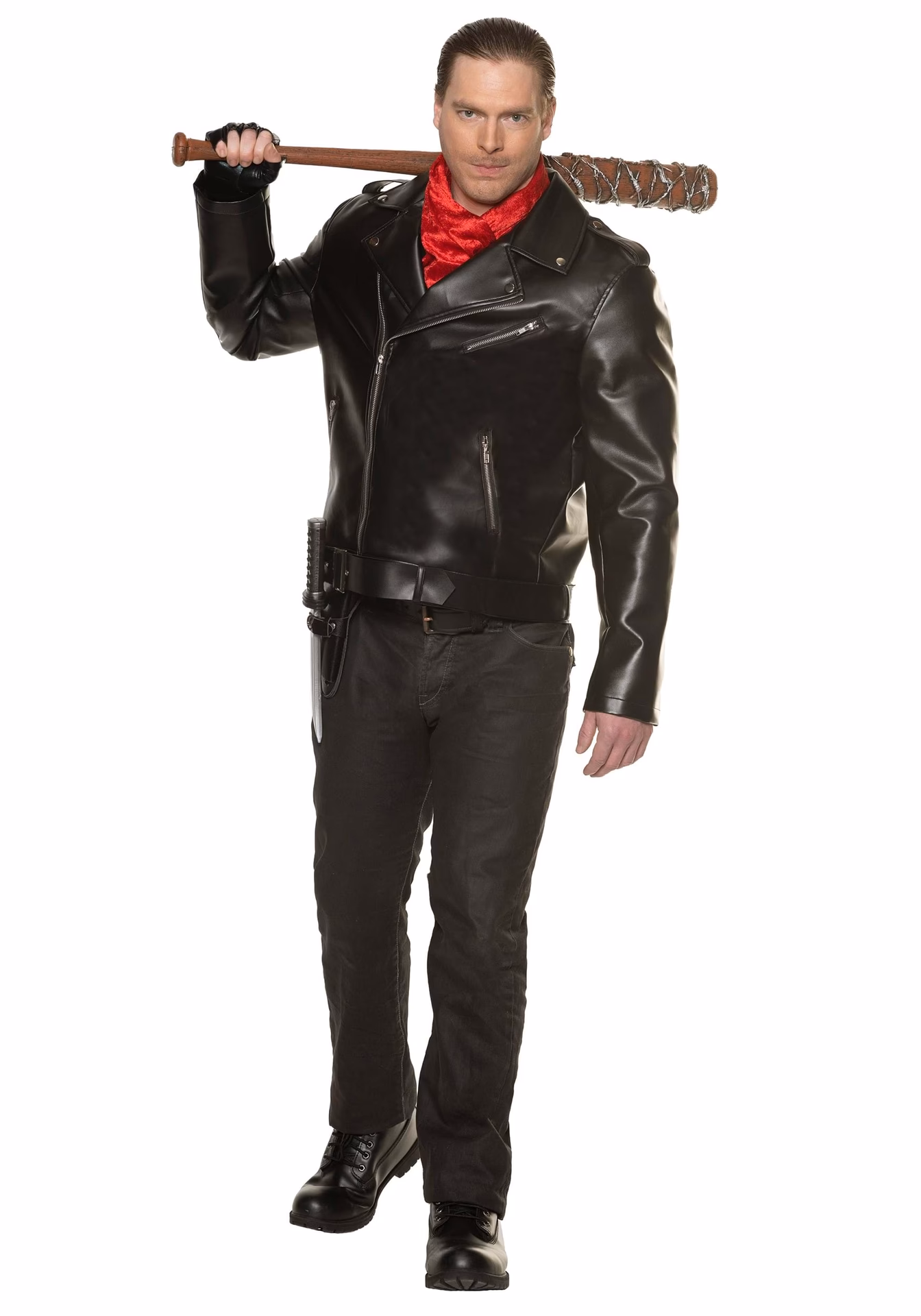 What does Negan wear on 'the Walking Dead'?