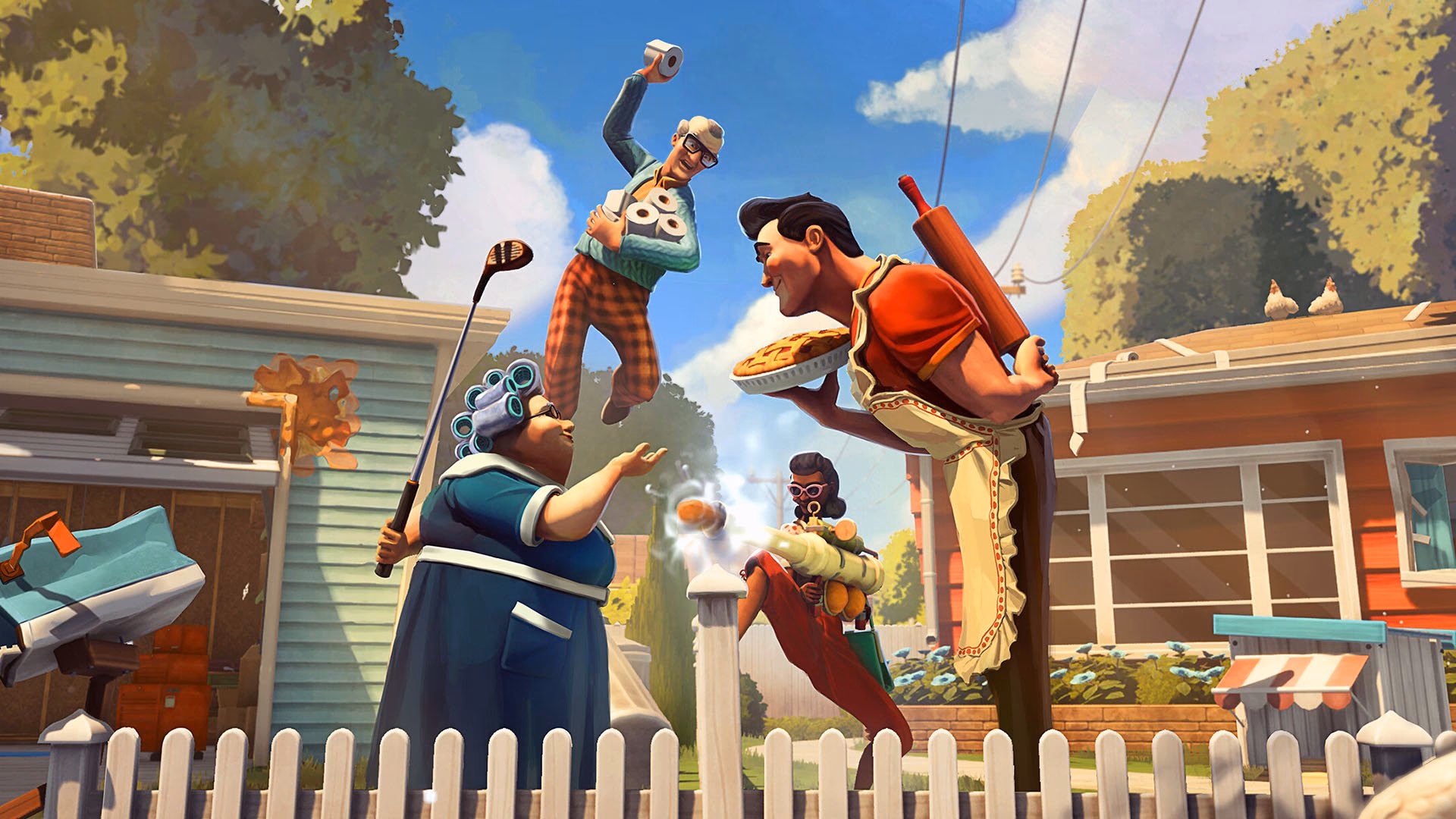 Why do we develop a game like neighbors suburban warfare?