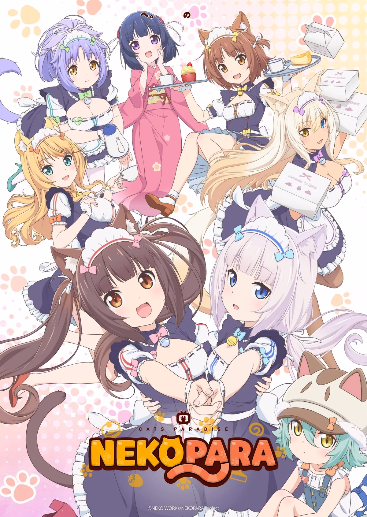 How many Neko para anime images are there?