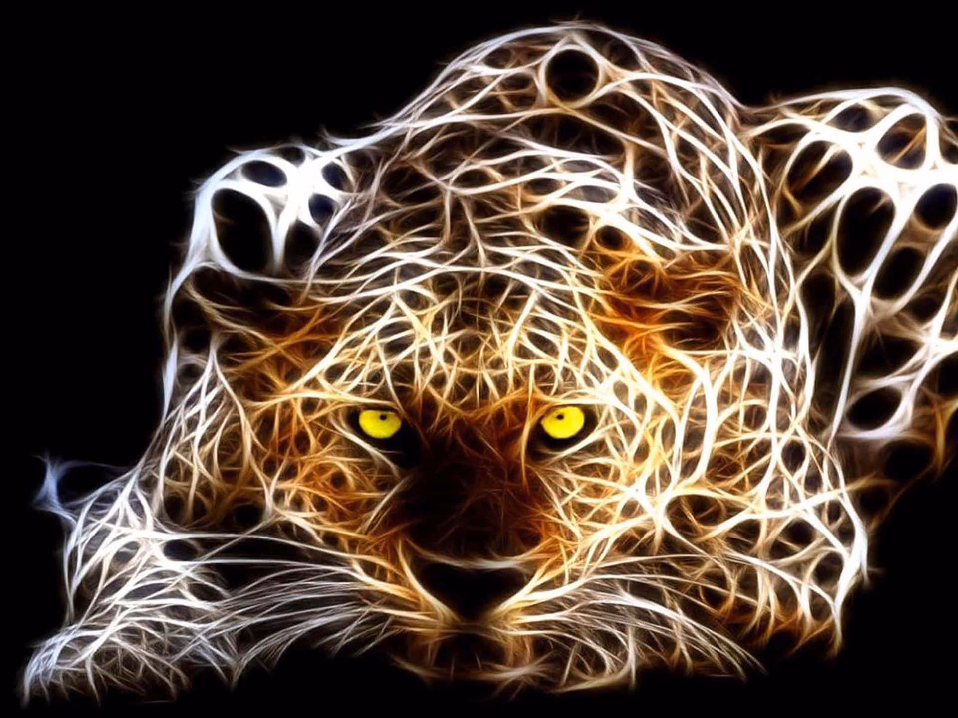 How many images are in the Neon Animal wallpapers collection?