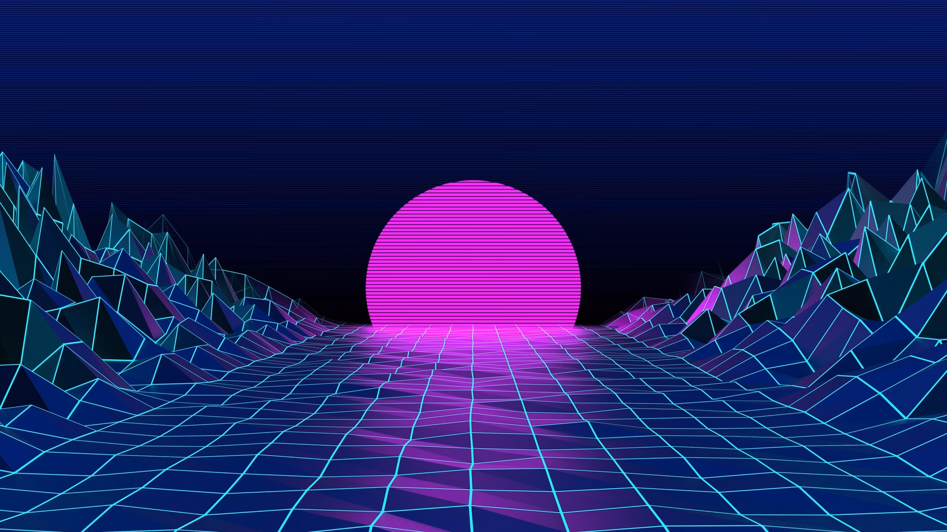 How many 4K neon desktop wallpapers are there?