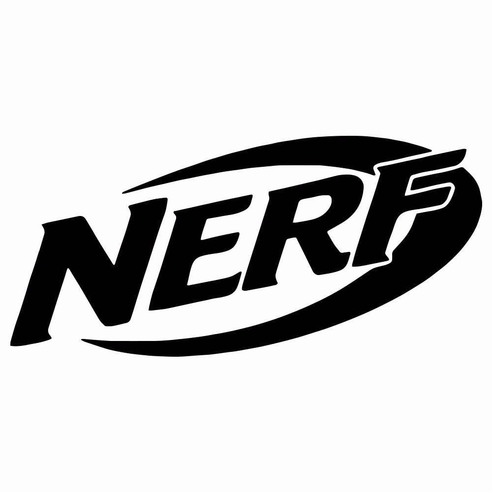 Is there a free Nerf logo available in PNG format?