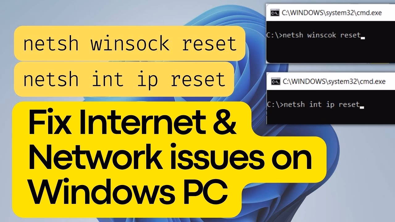 ¿Cómo restablecer netsh Winsock en Windows 10?