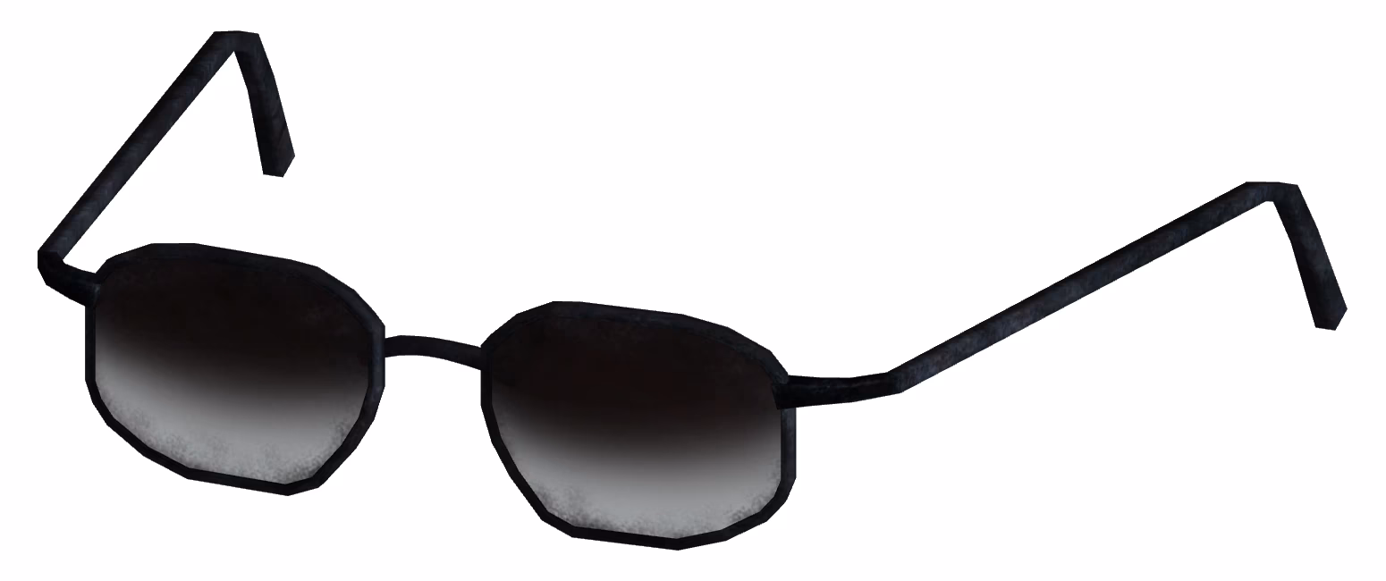 Do you wear glasses in Fallout New Vegas?
