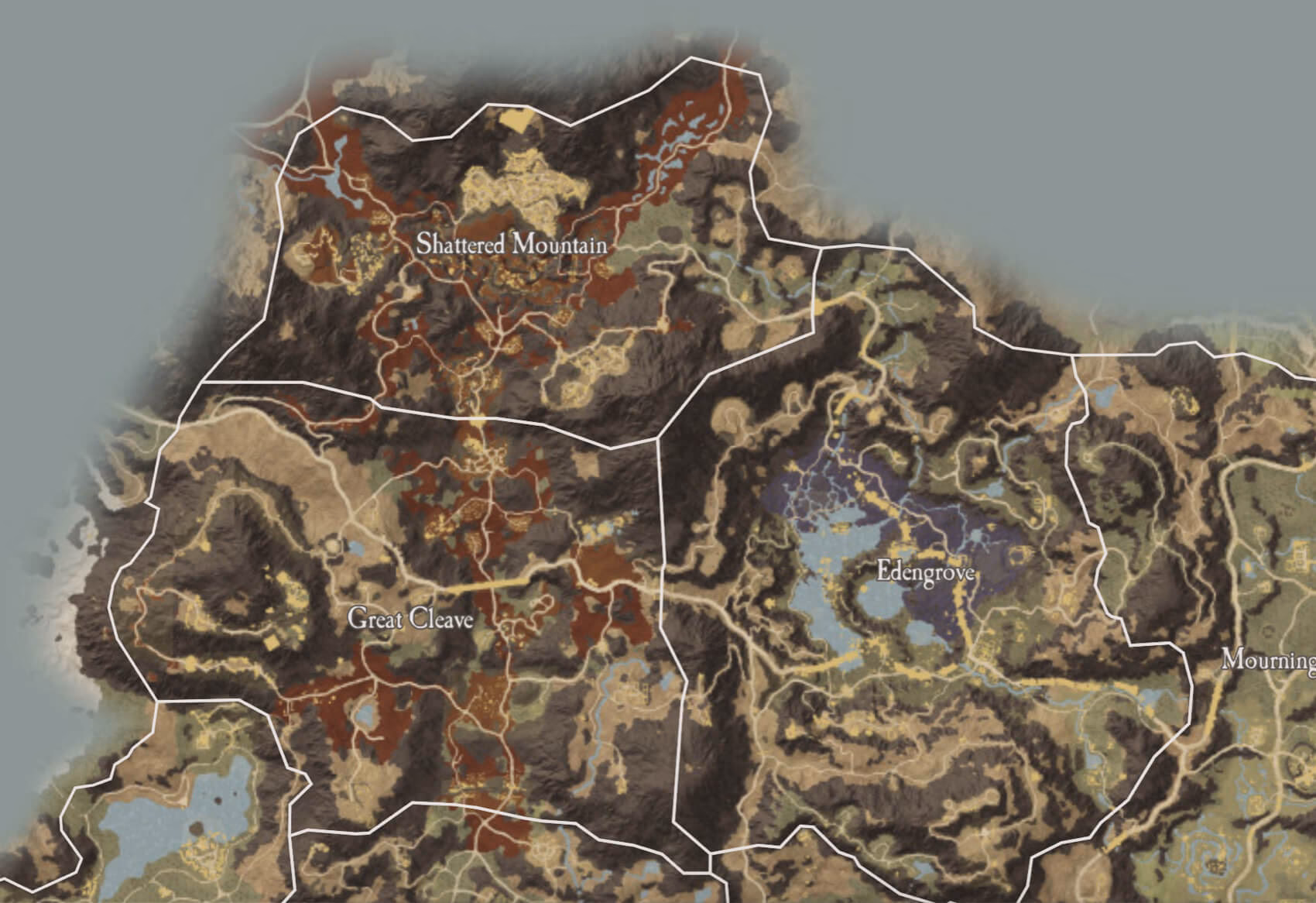 What is New World's official interactive map?