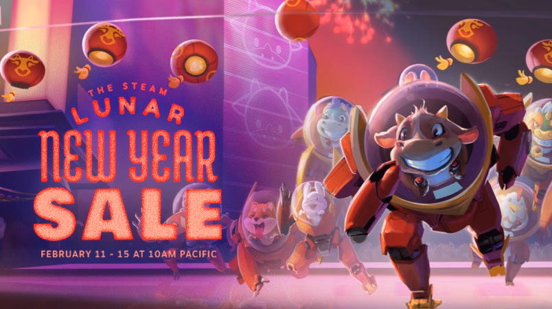 What is the steam Lunar New Year Sale?
