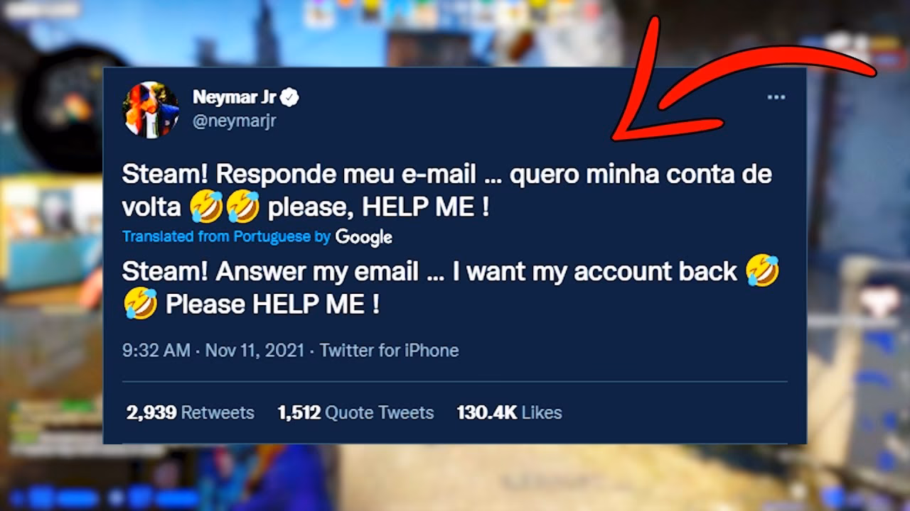 How much does a Neymar Jr account cost?