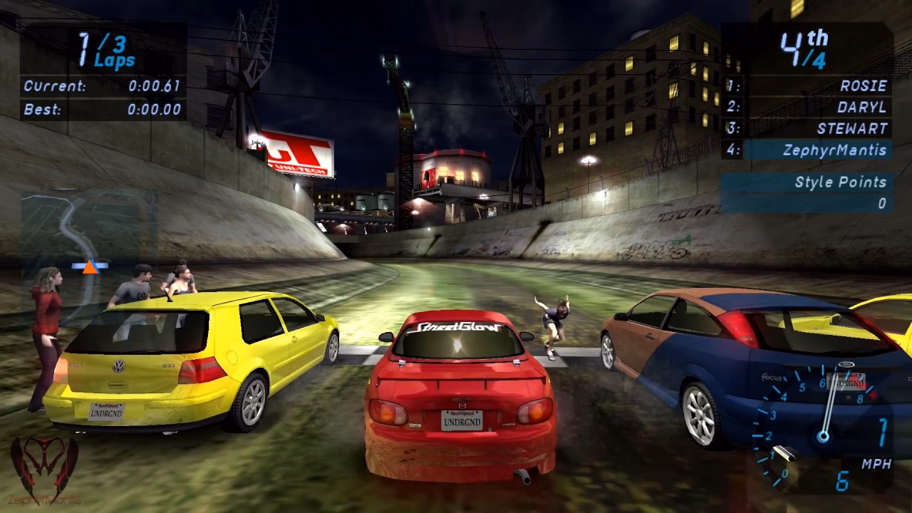 What is the latest version of need for Speed Underground?