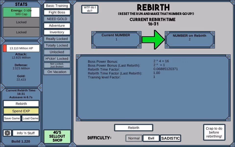 What is the meaning of the term 'rebirth factor'?