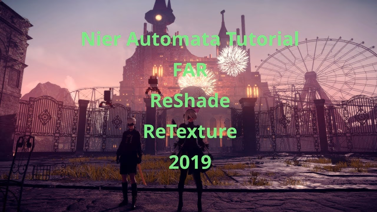 How do I improve the lighting quality in Nier Automata?