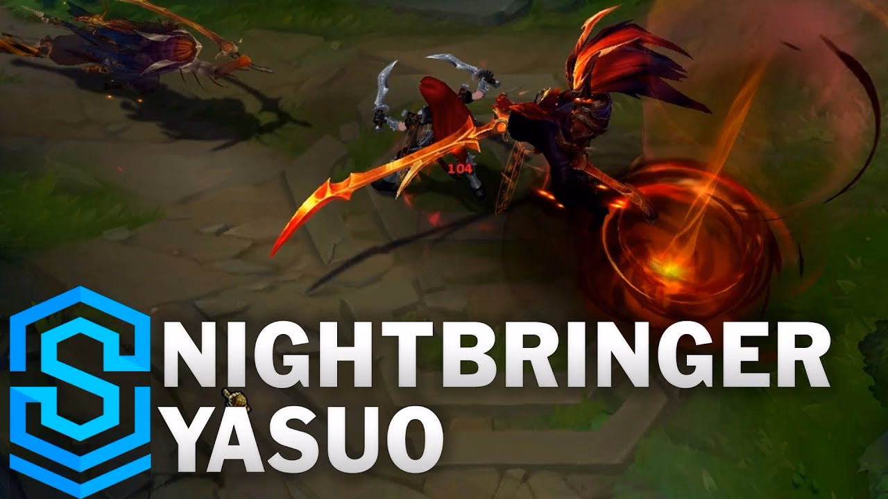 Why is Yasuo Nightbringer the only skin that changes the champion?