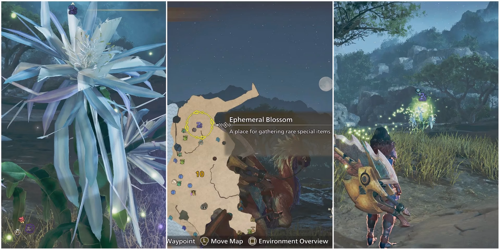 How to farm Nightflower pollen in Monster Hunter Wilds?