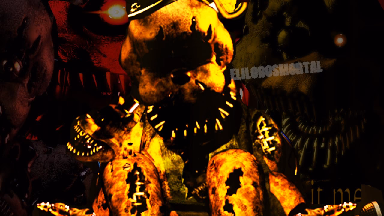 Who is Nightmare Fredbear in five nights at Freddy's 4?