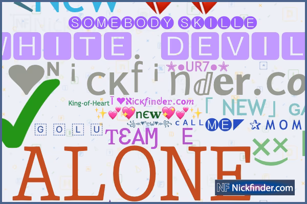 Where can I find a nicknaam?