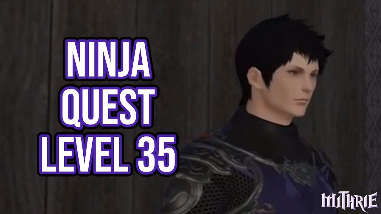 What is the quest line for the ninja class?