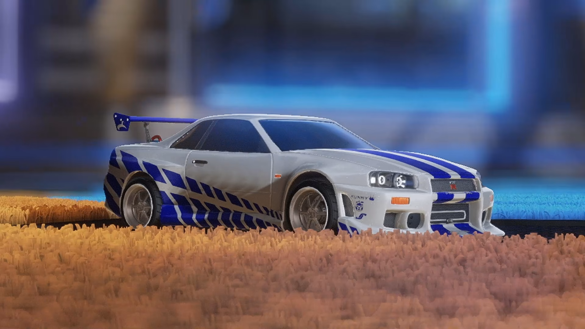 How do I get a 99 Nissan Skyline GT-R R34 in Rocket League?