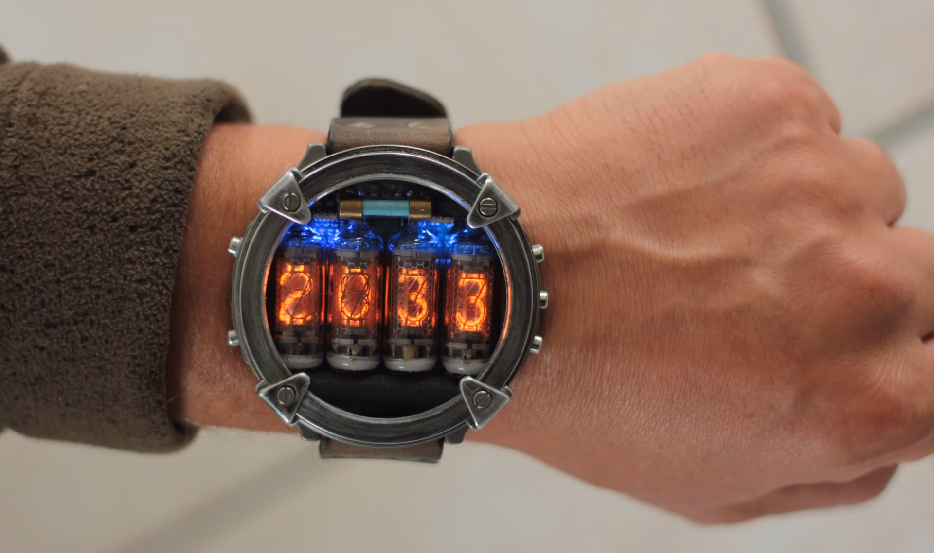 How much does a Niwa Nixie watch cost?