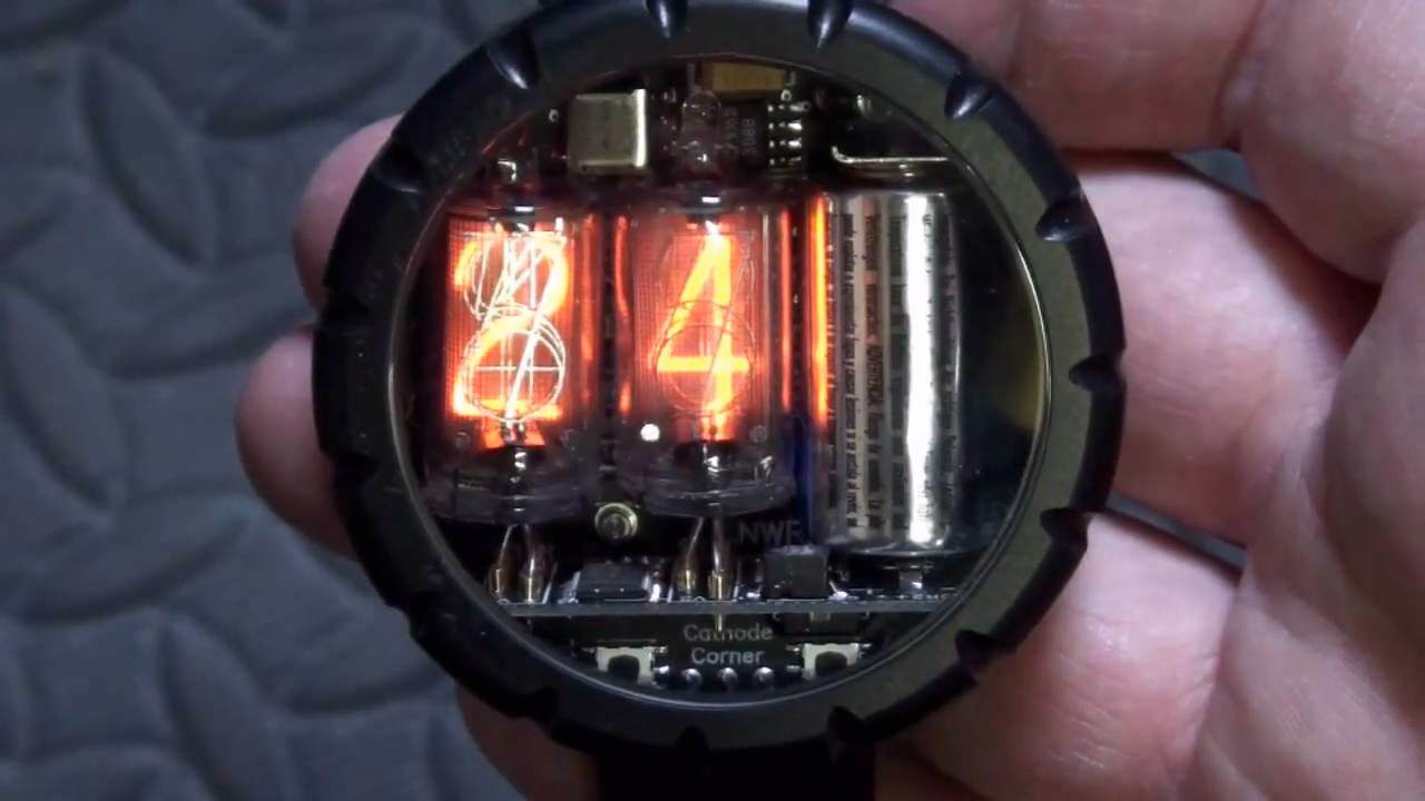 What is a nixoid Nixie watch?
