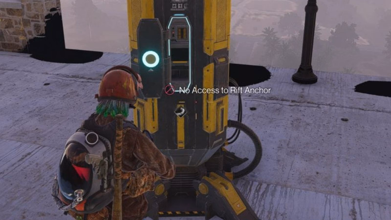 What is the 'no access to rift anchor' problem in once human?