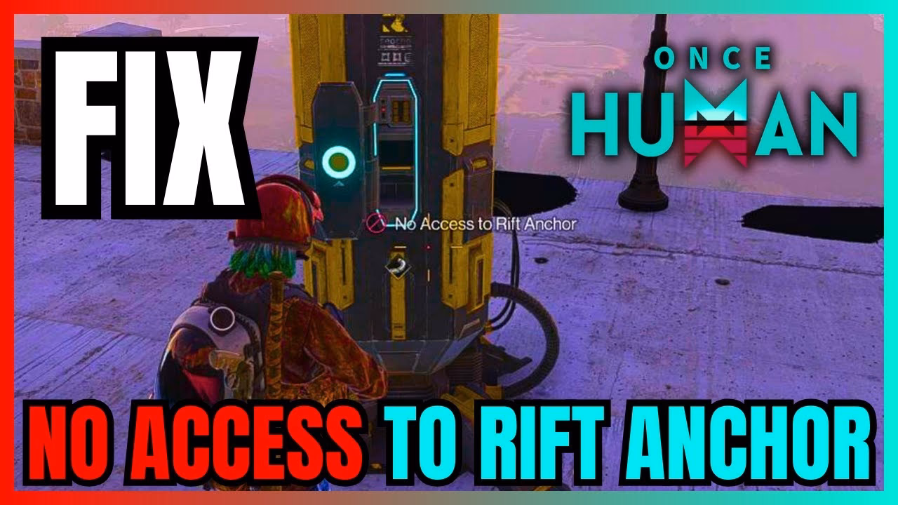 Why do rift anchors not work?