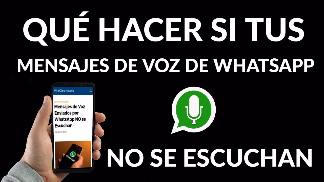 ¿Qué hacer cuando no se escucha el audio?