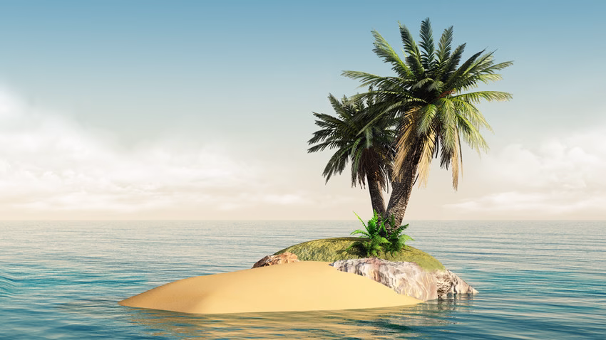 What is no man's island?