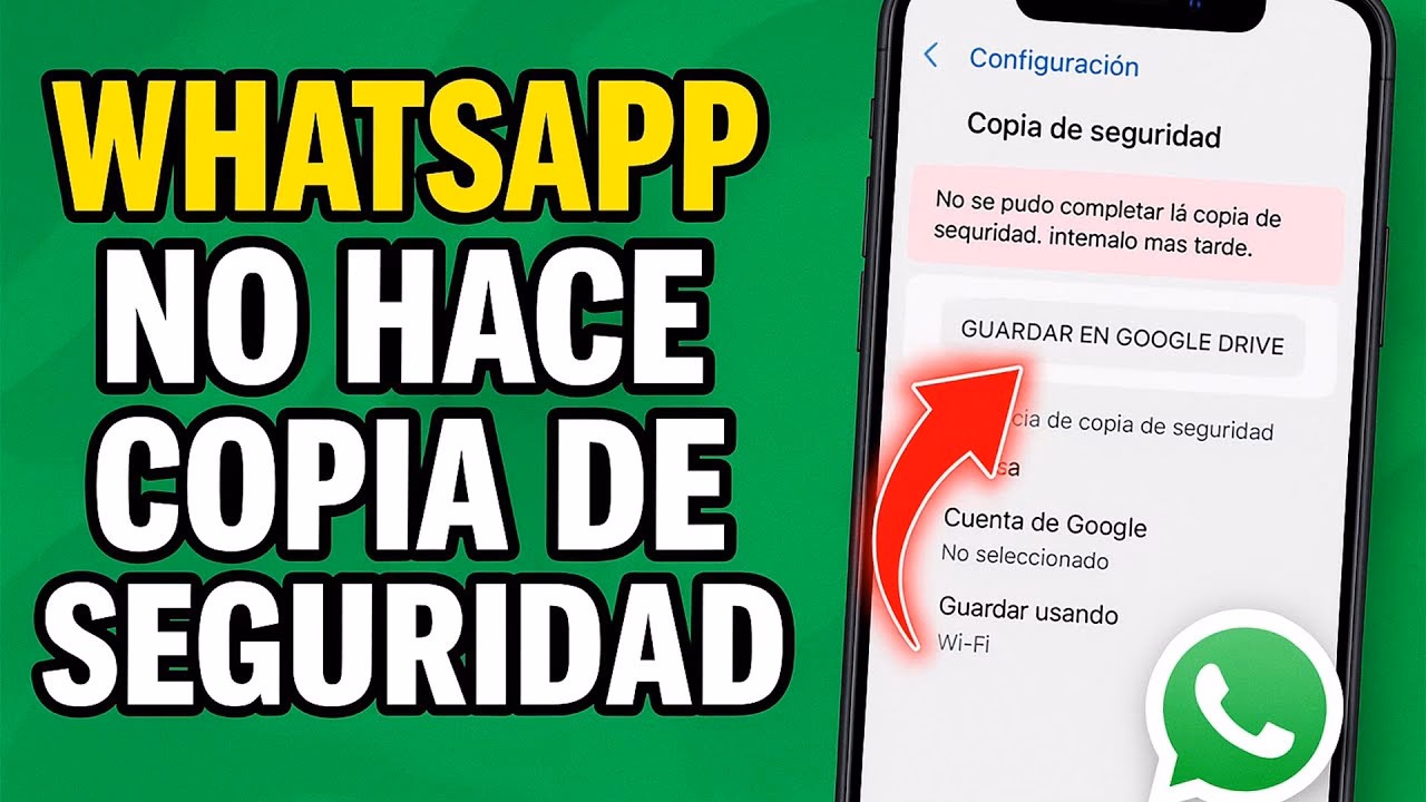¿Cuáles son los errores de la copia de seguridad?
