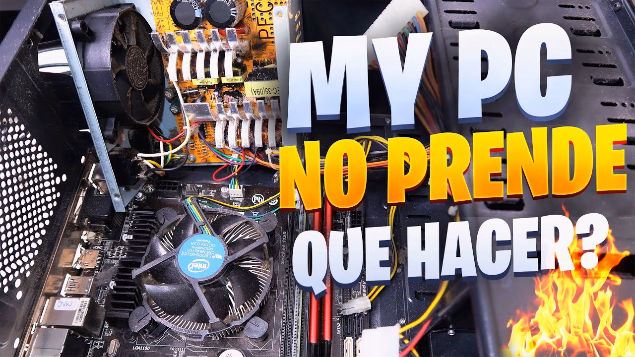 ¿Por qué no puedo conectar mi PC a la fuente?