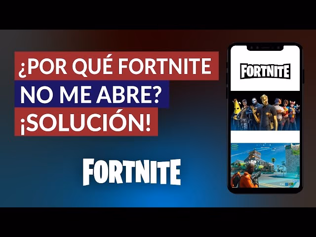 ¿Por qué no me deja jugar Fortnite?