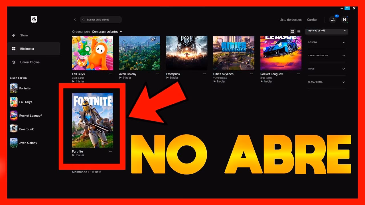¿Cómo saber si Fortnite se ejecuta sin problemas?