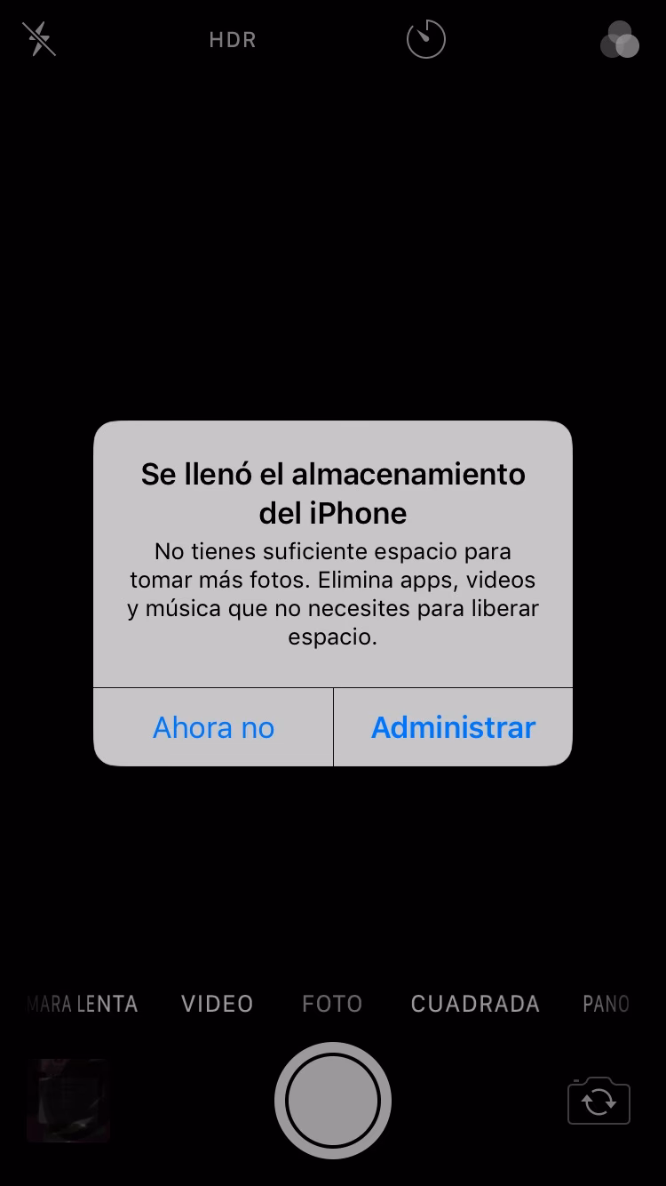 ¿Qué significa poco espacio en el disco duro pero nada que eliminar?
