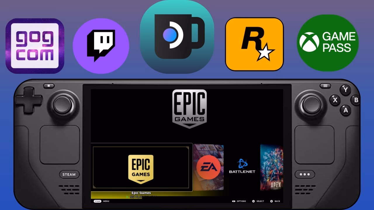 Is there a game launcher like steam?