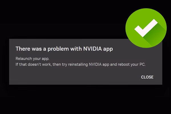 What if the Nvidia app is not working?