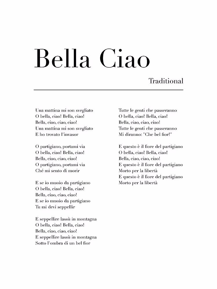 ¿Qué señala la Bella ciao delle mondine?