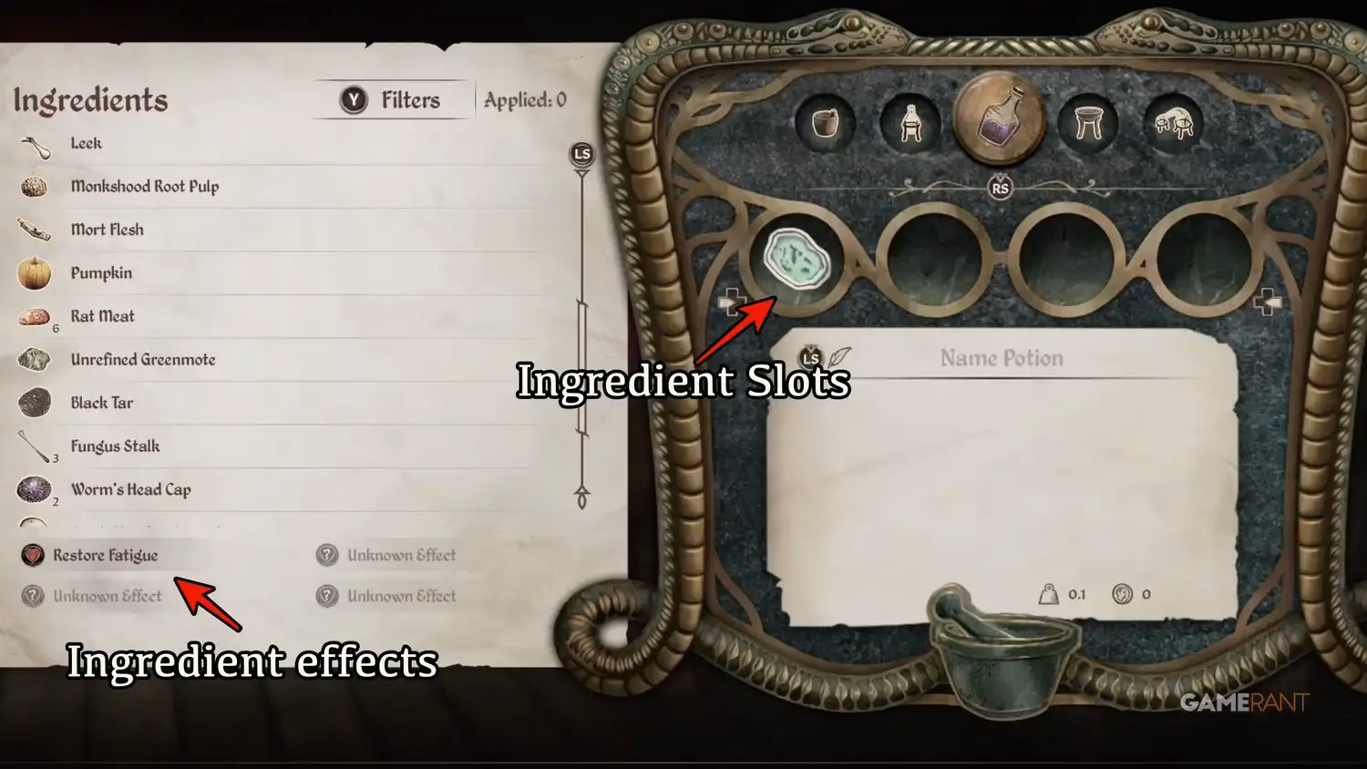 Where can I find a potion of healing in Oblivion remastered?