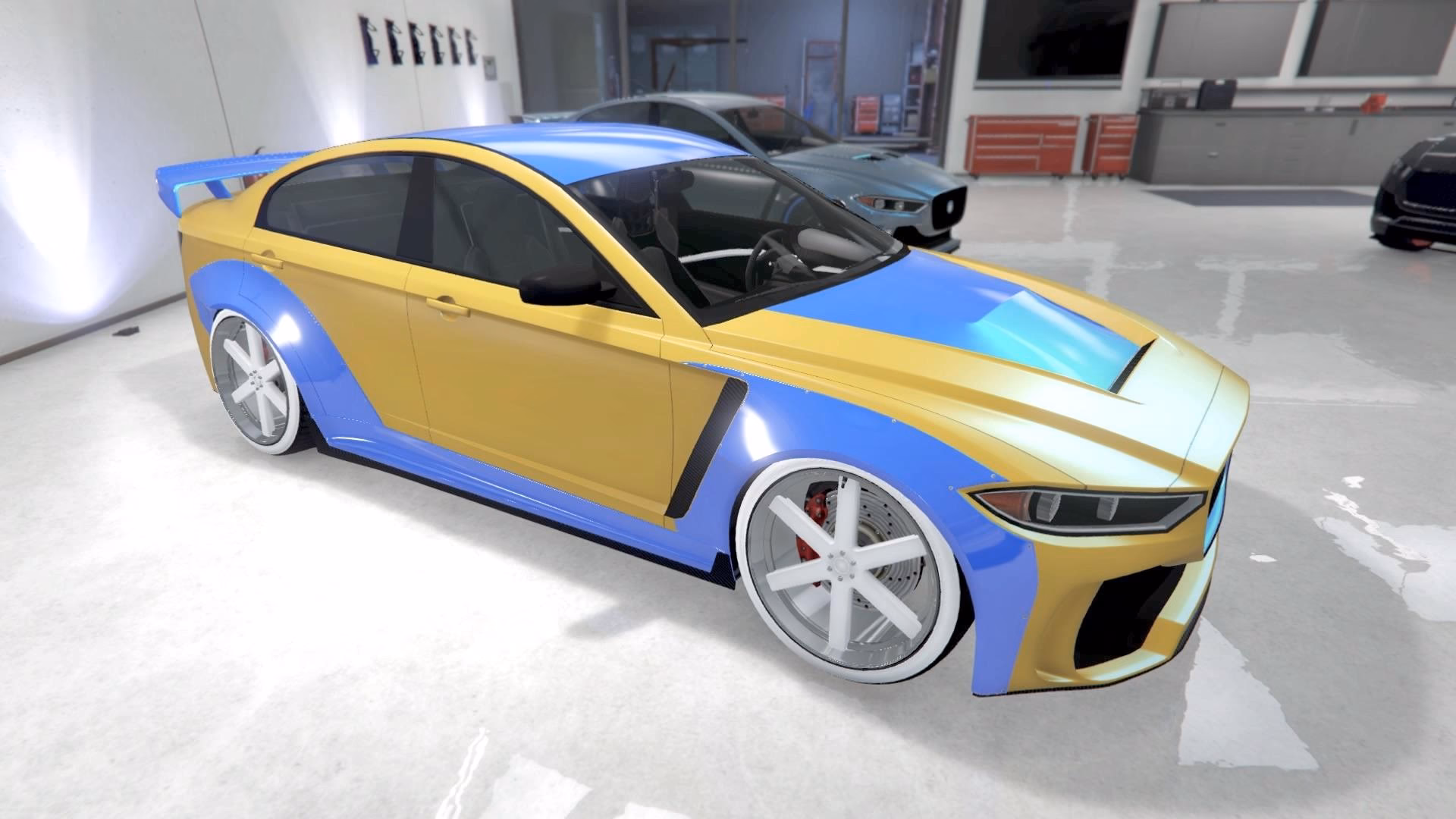 Is the ocelot jugular based on a Jaguar XE SV?